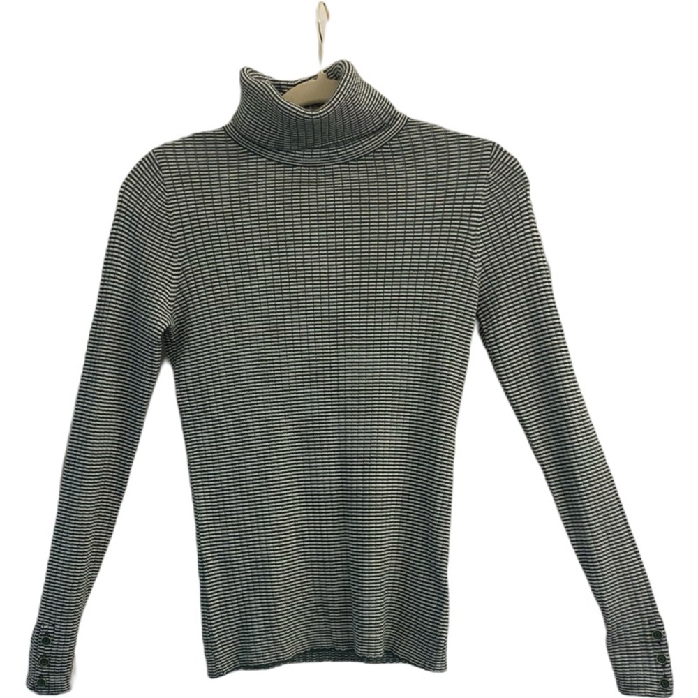 NWT J.McLaughlin Striped Turtleneck